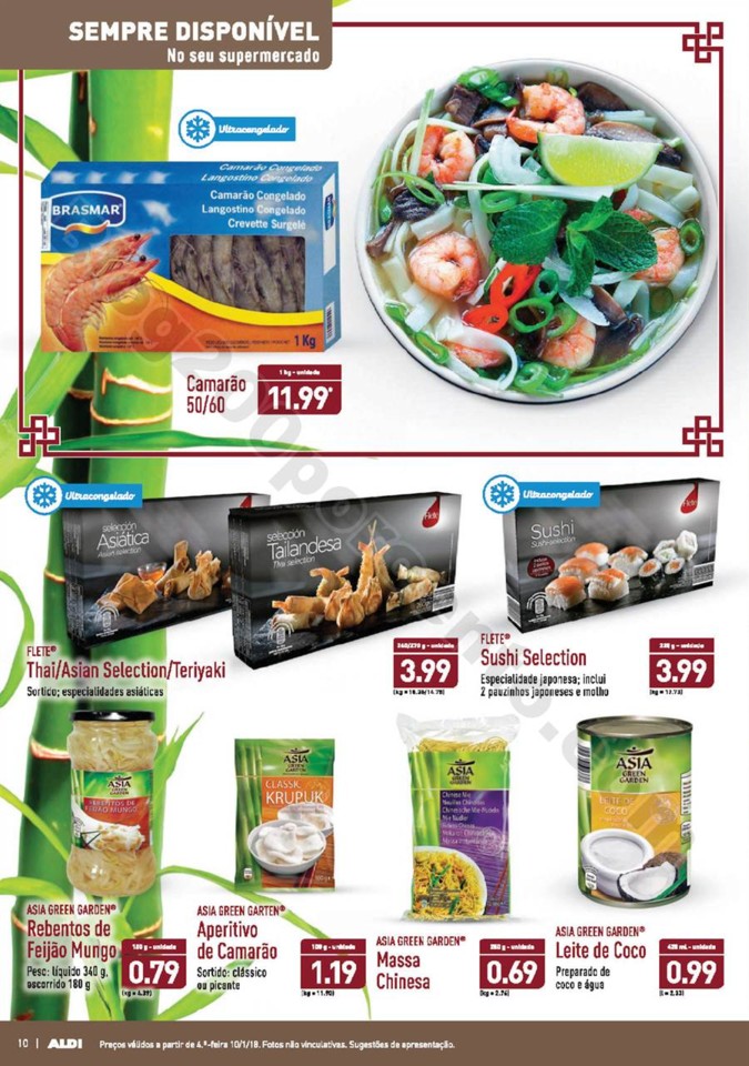 Antevisão Folheto ALDI Promoções a partir de 10