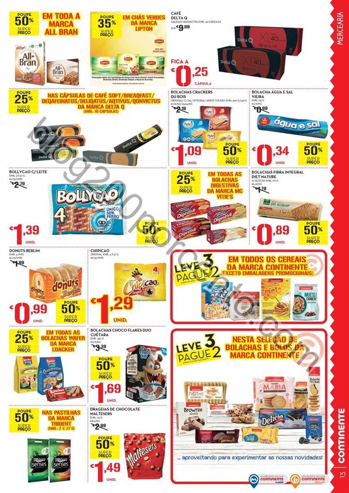 Antevisão Folheto CONTINENTE promoções de 14 a 