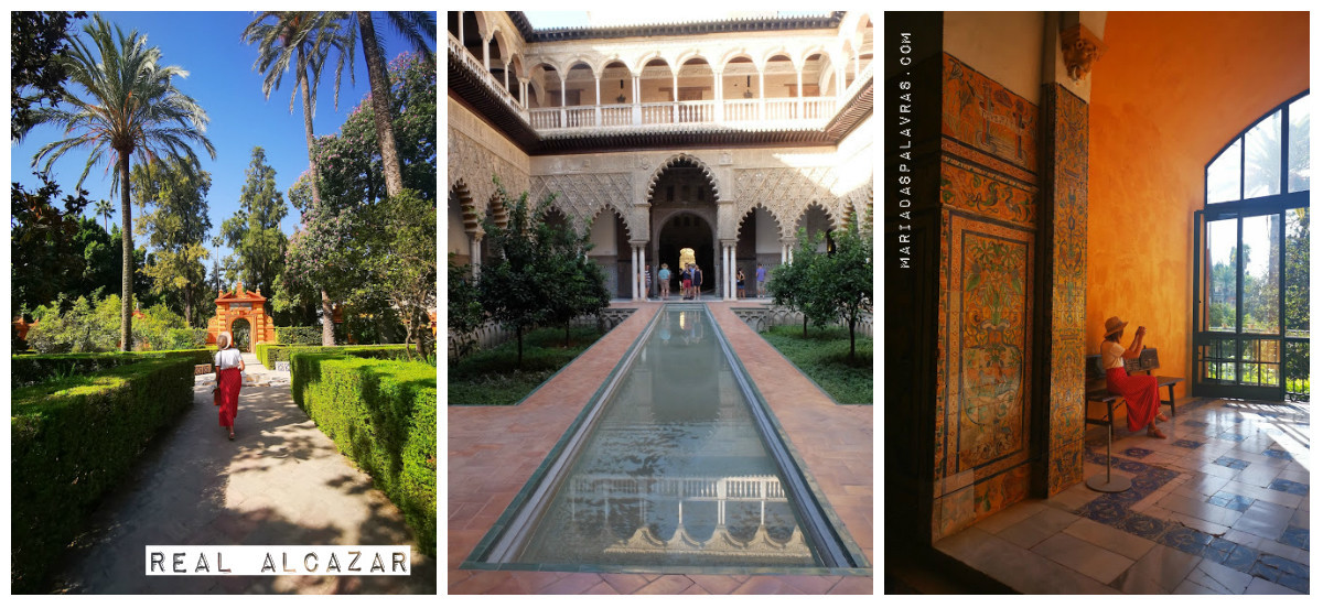 Real Alcazar - Sevilha | Blog Maria das Palavras