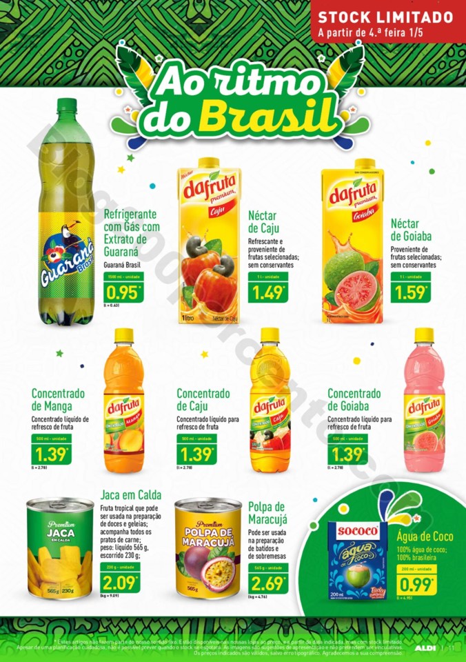 Antevisão Folheto ALDI Promoções a partir de 1 