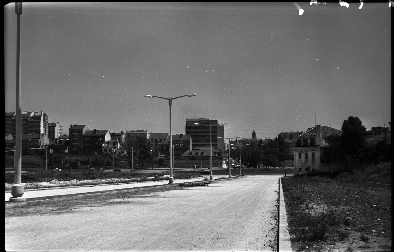 Avenida Calouste Gulbenkian em construção, 1967, Avenida Calouste Gulbenkian em construção, 1967,