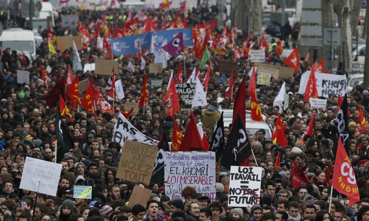 Manifestação França 2016