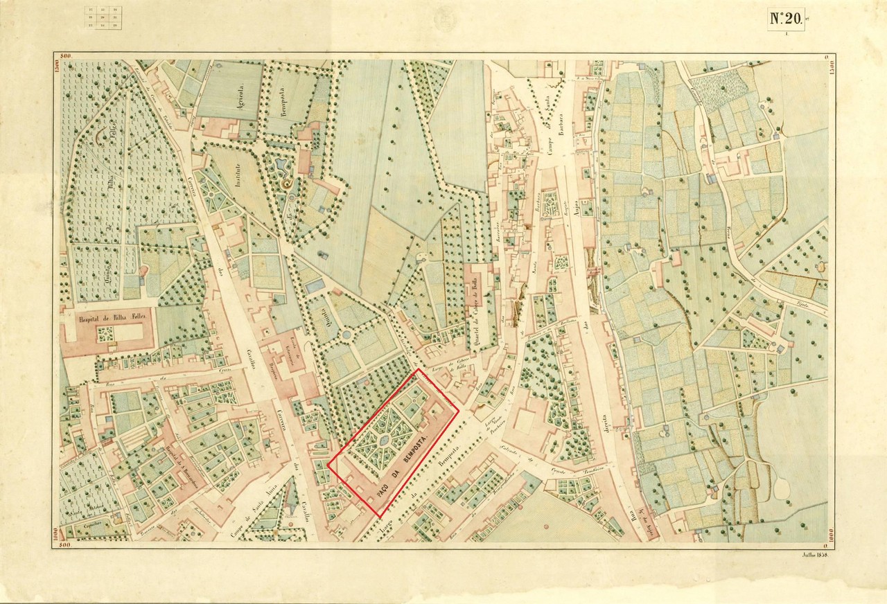 Atlas da carta topográfica de Lisboa, n 20, filip