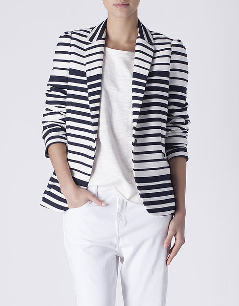 blazer riscas blanco coleçao primavera verao 2015