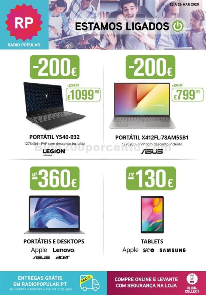 Antevisão Folheto RADIO POPULAR Extra Promoções