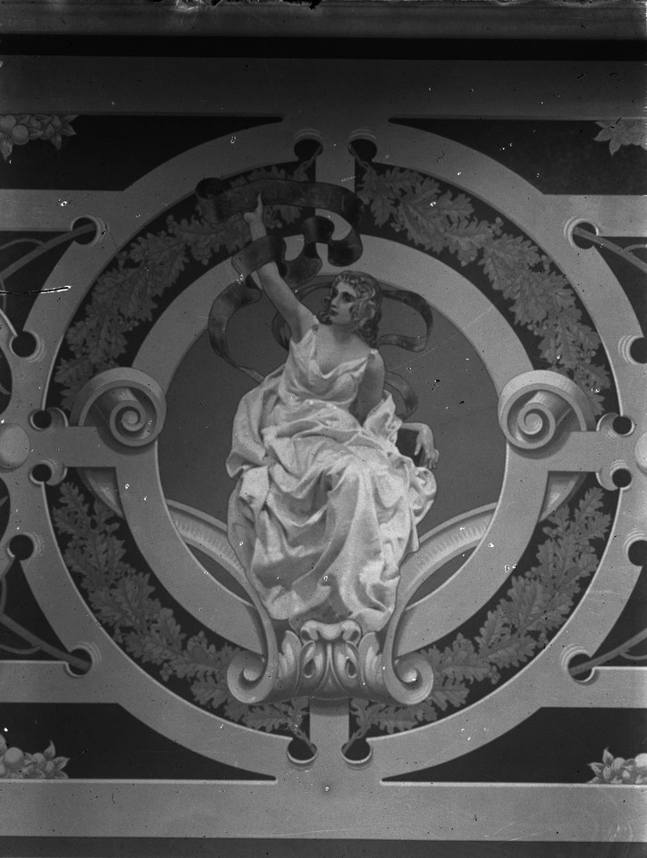 Escola Médica, sala dos Passos Perdidos - figura 