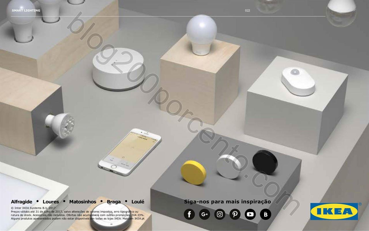 Antevisão Folheto IKEA Smart Lighting promoções