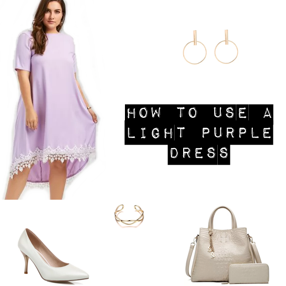 How to use a summer light purple dress - Moda & Style