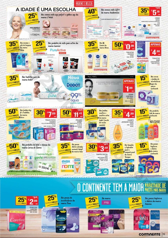 Antevisão Folheto CONTINENTE Promoções de 16 a 