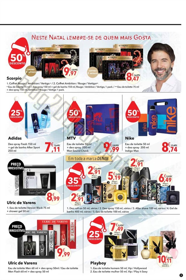 Antevisão Folheto CLAREL Natal promoções de 3 a