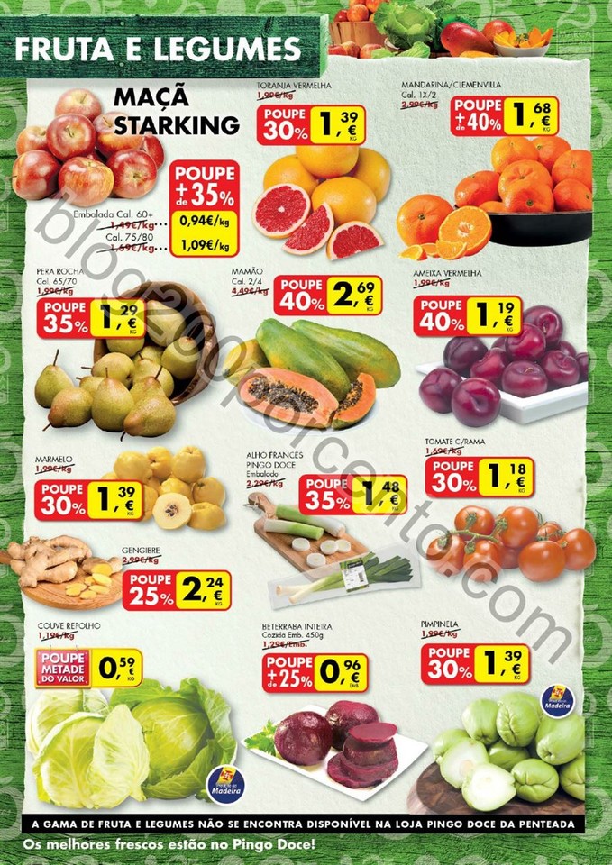 Antevisão Folheto PINGO DOCE Madeira de 4 a 10 ou