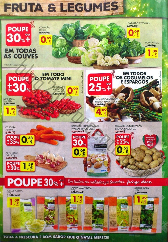 Antevisão Folheto PINGO DOCE Semana Natal promoç