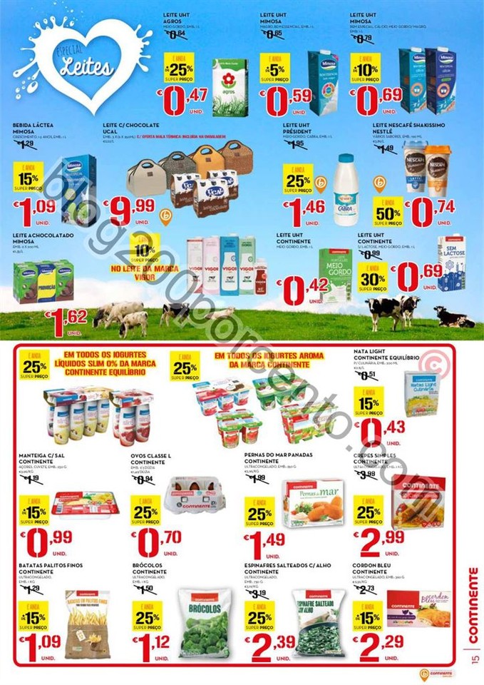 Antevisão Folheto CONTINENTE Promoções de 9 a 1