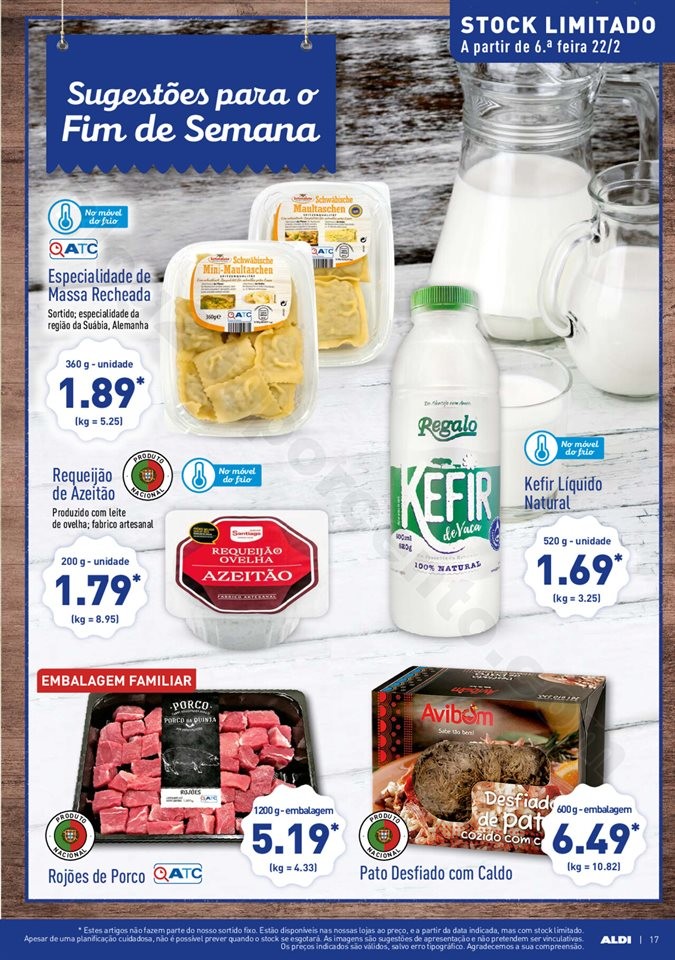 Antevisão Folheto ALDI Promoções a partir de 20