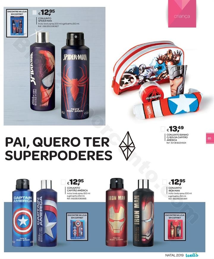 Antevisão Folheto WELLS Natal extra online promo