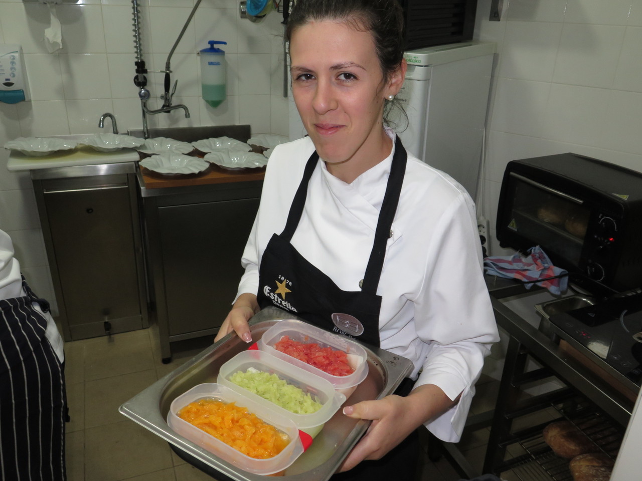 Chef pasteleira Nadia Carrasco