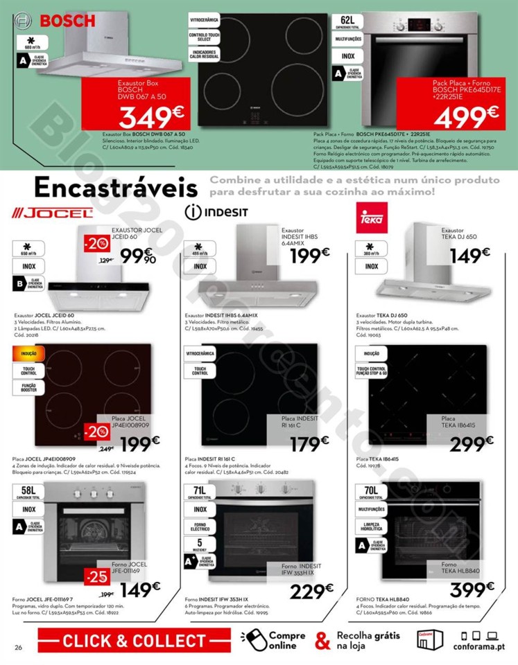 Antevisão Folheto CONFORAMA Promoções de 1 a 29