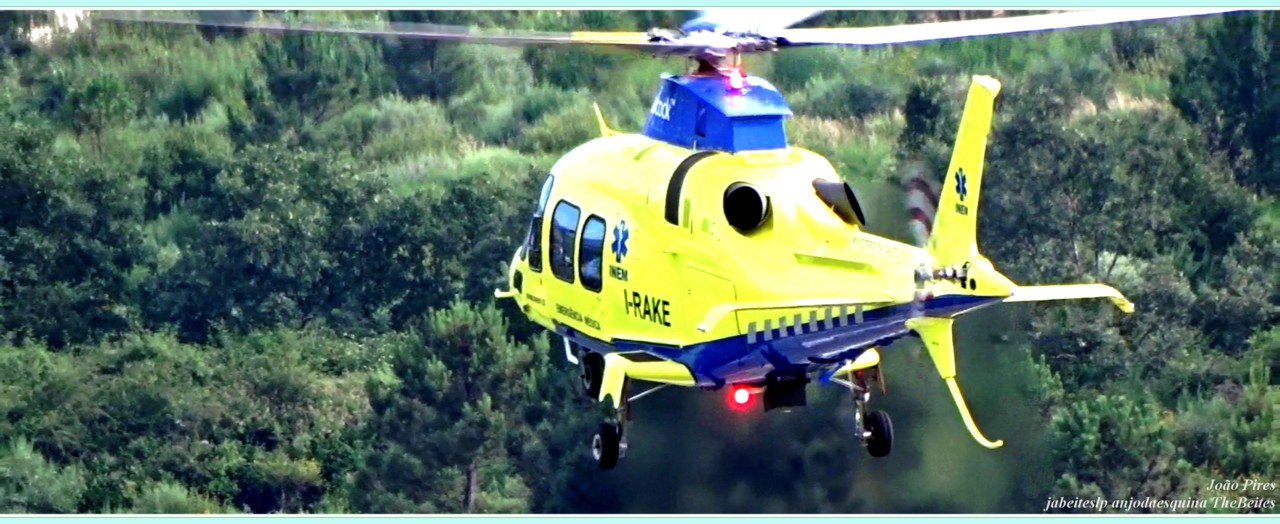 6   Heli do INEM no Hospital da Covilhã CHCB a 9-