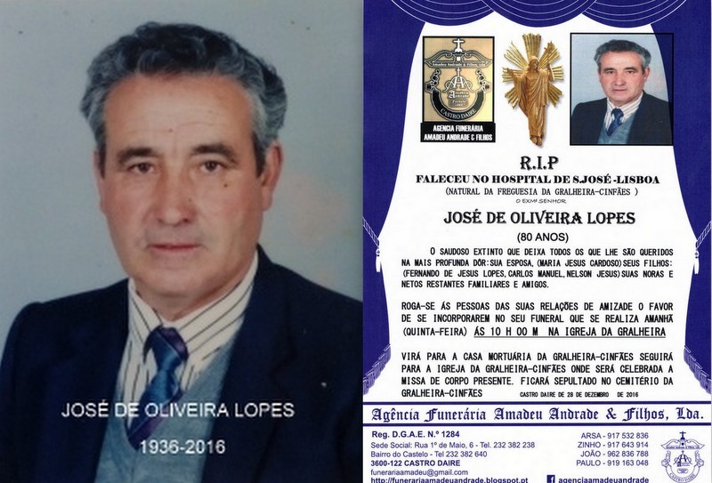 FOTO-RIP- DE JOSÉ DE OLIVEIRA LOPES-8O ANOS (GRAL