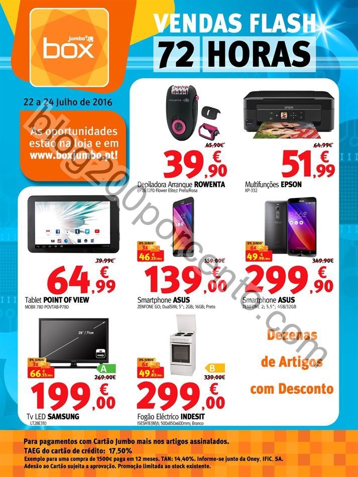 Antevisão Vendas Flash JUMBO - BOX Promoções de