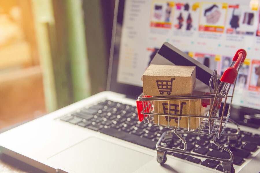 O boom das compras online