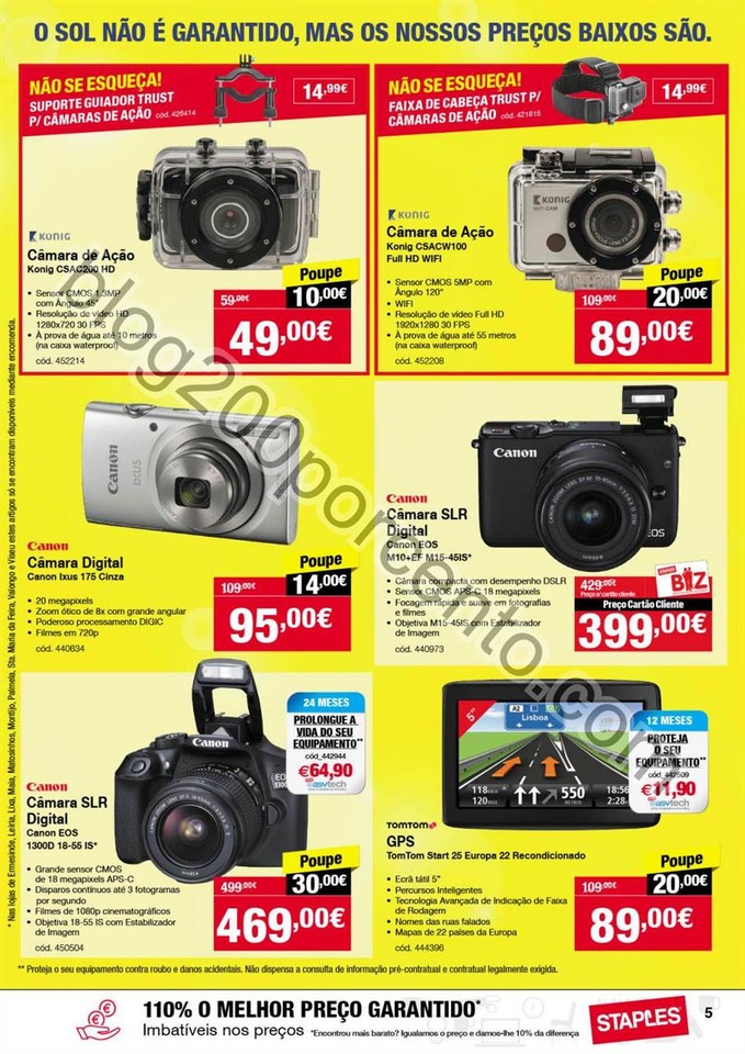 Antevisão Folheto STAPLES Promoções verão de 4