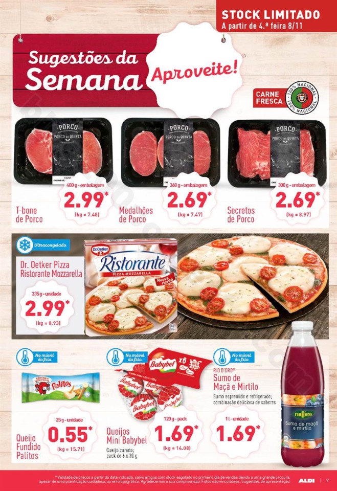 Antevisão Folheto ALDI Promoções a partir de 8 