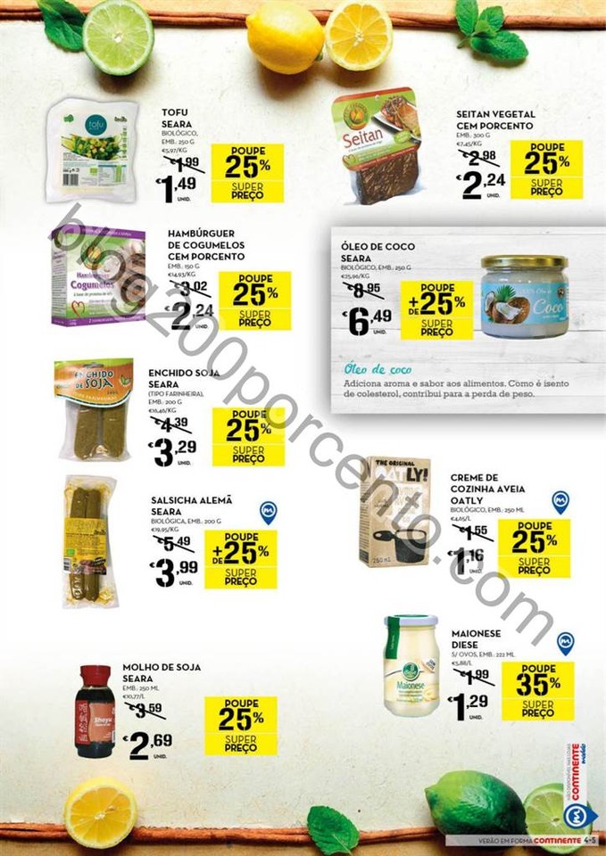Antevisão Folheto CONTINENTE Bazarão promoções