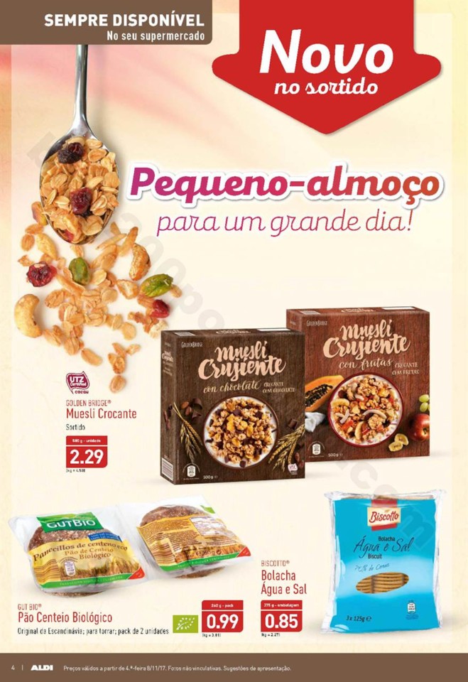 Antevisão Folheto ALDI Promoções a partir de 8 