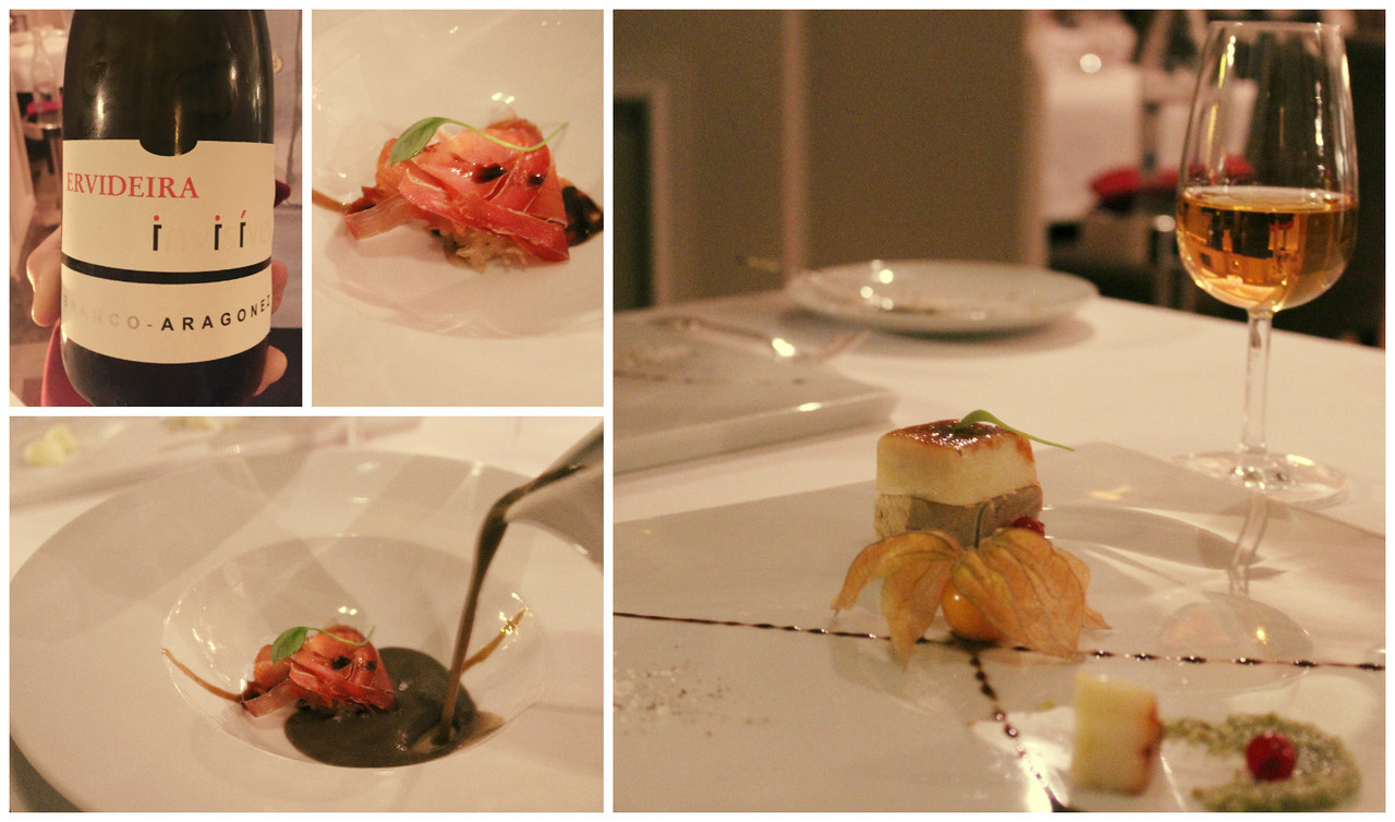  Creme de cogumelos com presunto alentejano | Terrina de foie gras