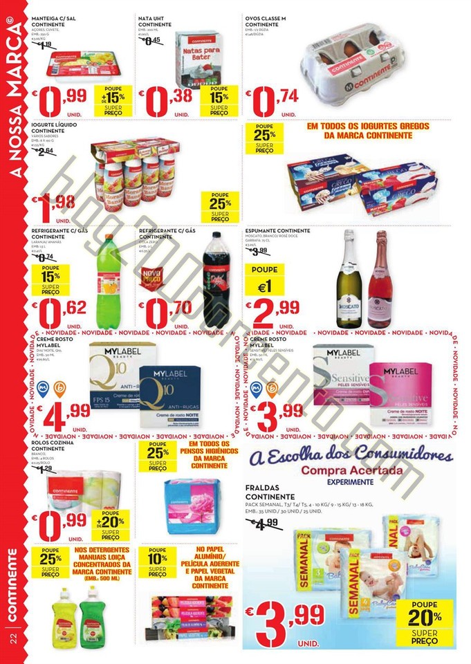 Antevisão Folheto CONTINENTE Semana Natal Promoç