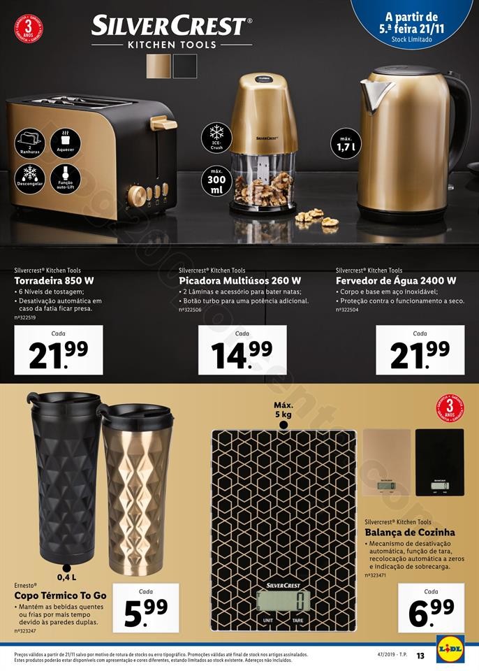 Antevisão Folheto LIDL Promoções de 18 a 24 nov
