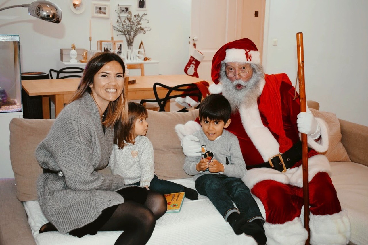 um dia magia, pai natal