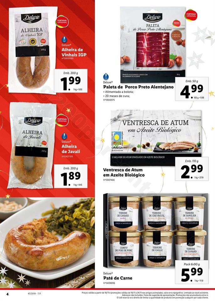 Antevisão Folheto LIDL Promoções de 18 a 24 nov