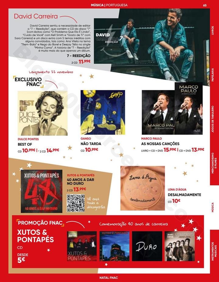Antevisão Folheto FNAC Natal Promoções até 6 j