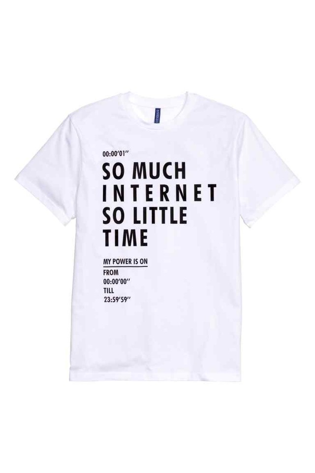 H&M T-Shirt Sempre Ligado