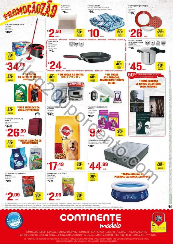 Antevisão Folheto CONTINENTE - MODELO Madeira pro