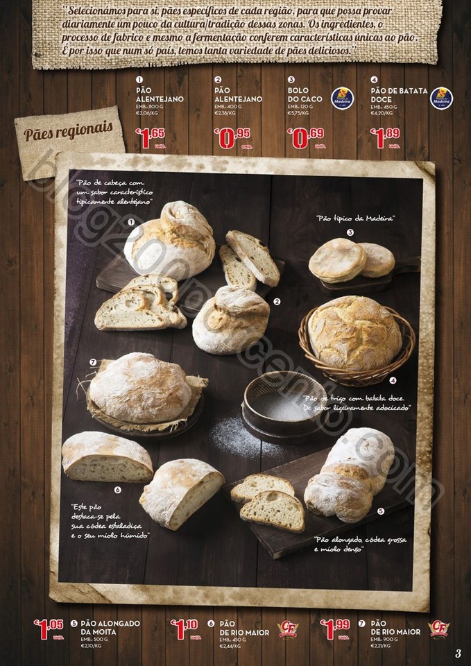 Antevisão Folheto CONTINENTE Feira do pão promo