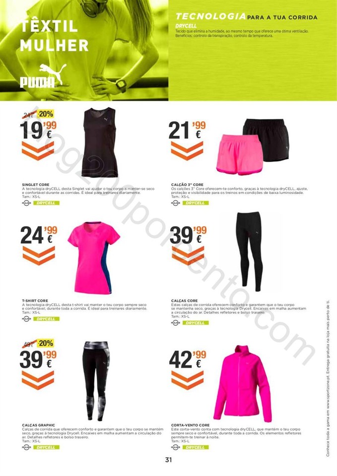 Antevisão Folheto SPORT ZONE Promoções de 23 fe