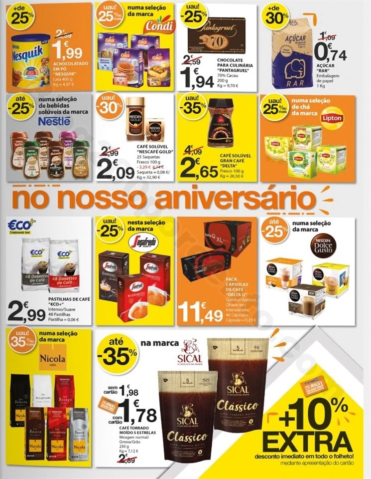 Antevisão Folheto E-LECLERC Aniversário promoç