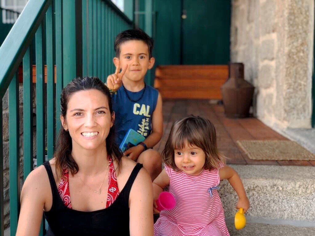 partilhar a mudança de país com os filhos