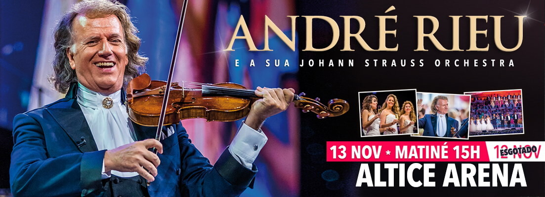 André Rieu e a sua Johann Strauss Orquestra