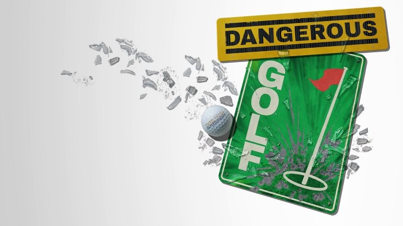 Dangerous Golf - logo