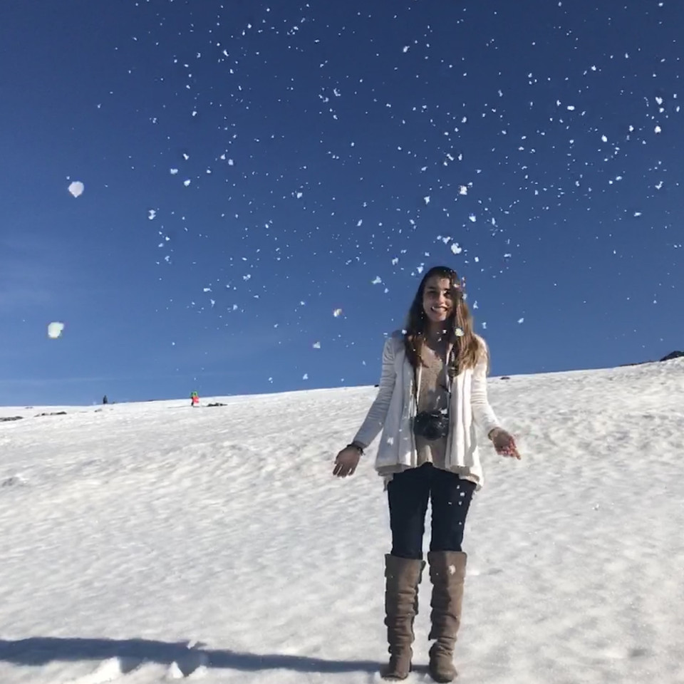 6 ideias para fotografar ou ser fotografada na neve