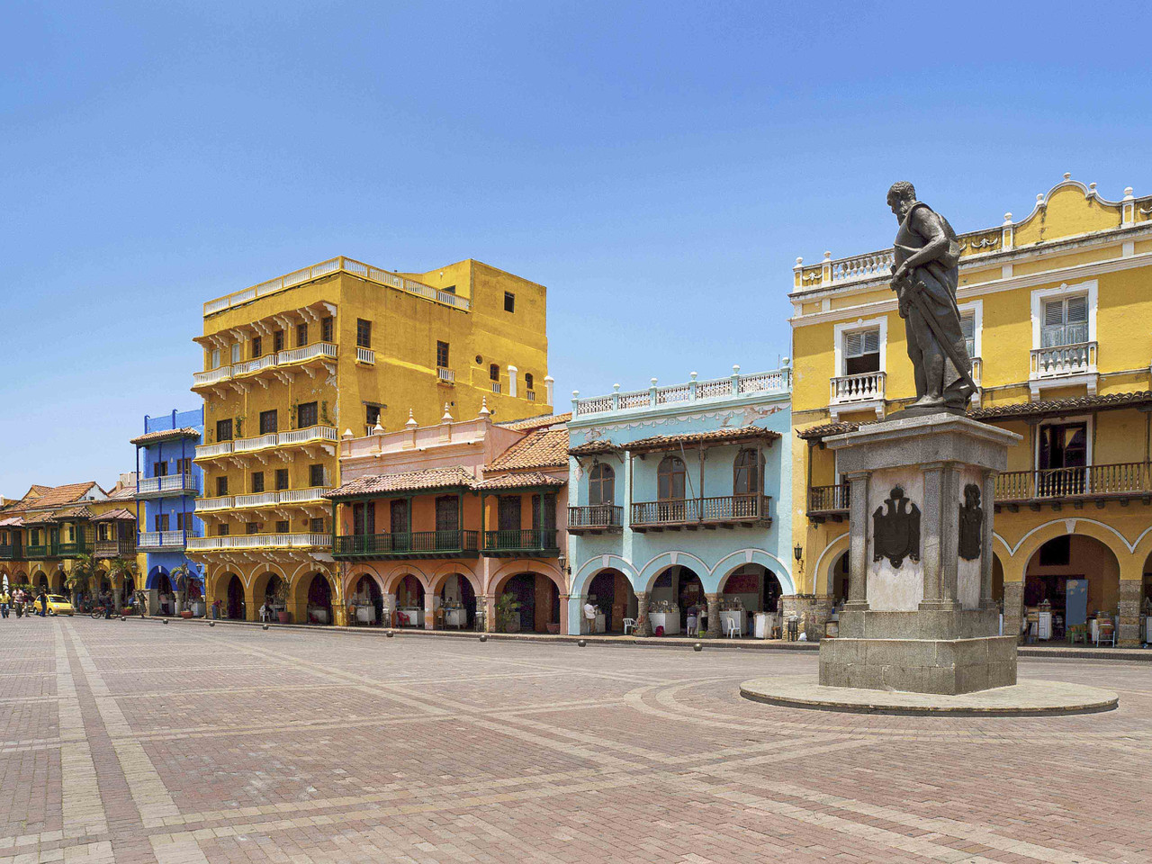 Home of 'the sea of seven colours', Cartagena is j