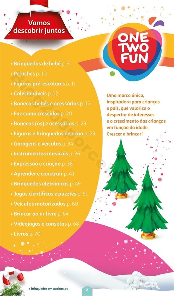 Antevisão Folheto AUCHAN Brinquedos de Natal 8 novembro a 12