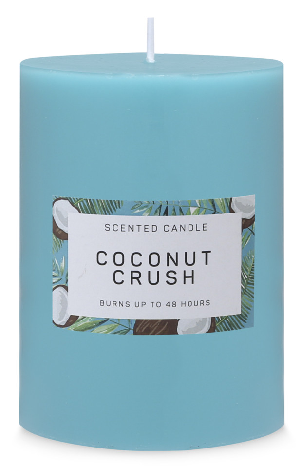 Kimball-1156002-COCONUT Pillar Candle, ROI J, FRIT