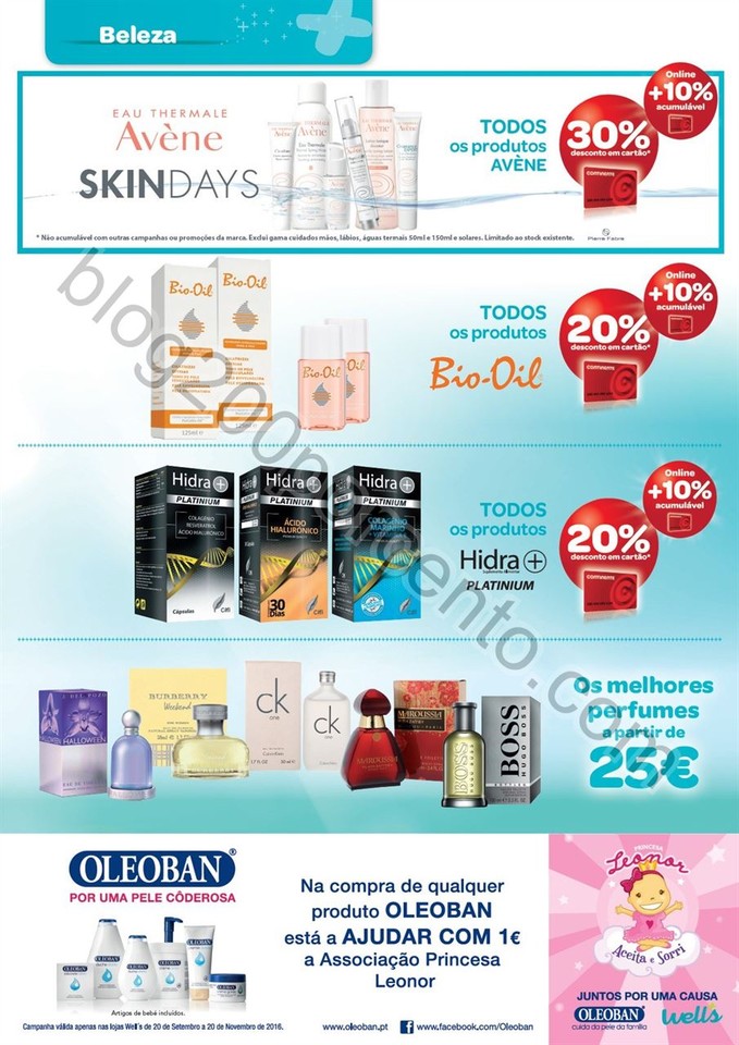 Antevisão Folheto WELLS promoções outono de 20 