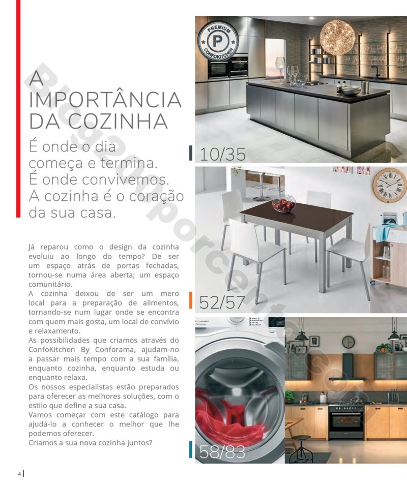 Antevisão Folheto CONFORAMA Cozinhas promoções 