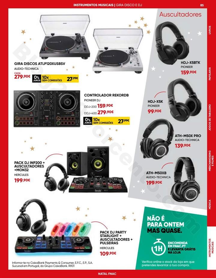 Antevisão Folheto FNAC Natal Promoções até 6 j